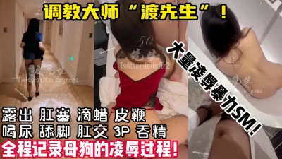 []大量凌辱暴力SM调教！这才是母狗的玩法！【新款科技约炮神器到货看简阶